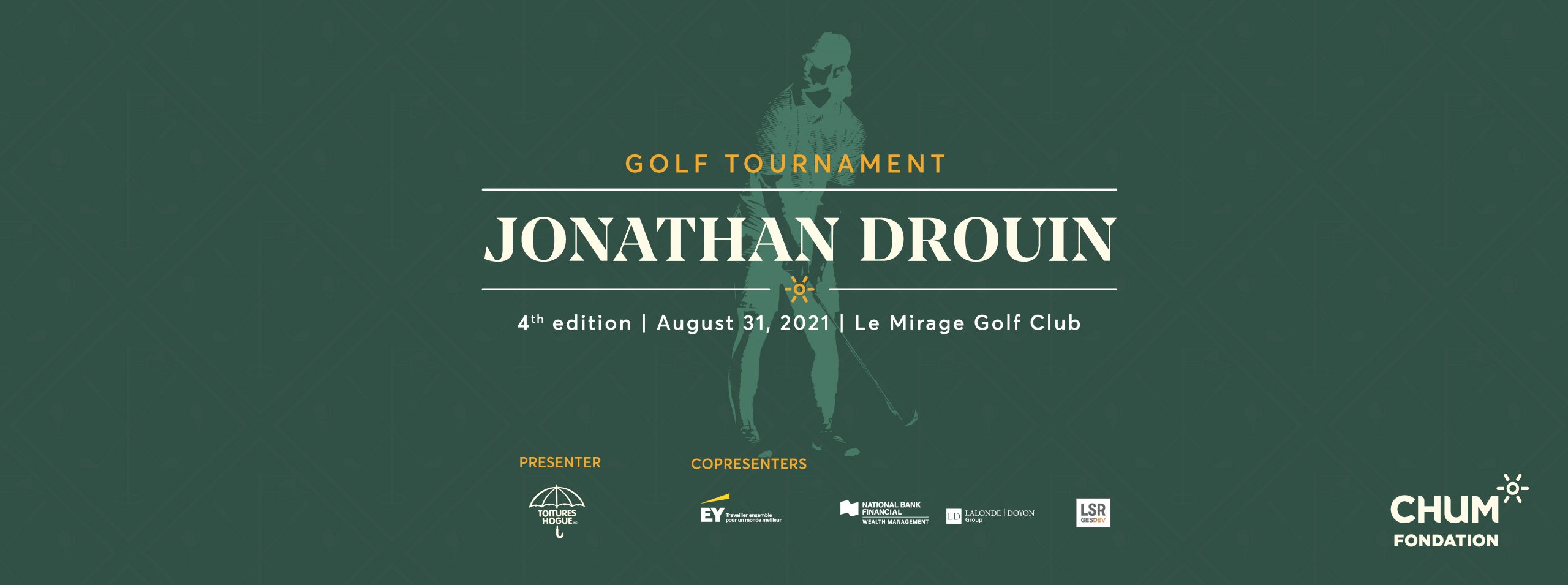 The Jonathan Drouin Golf Tournament is back on August 31 Fondation du