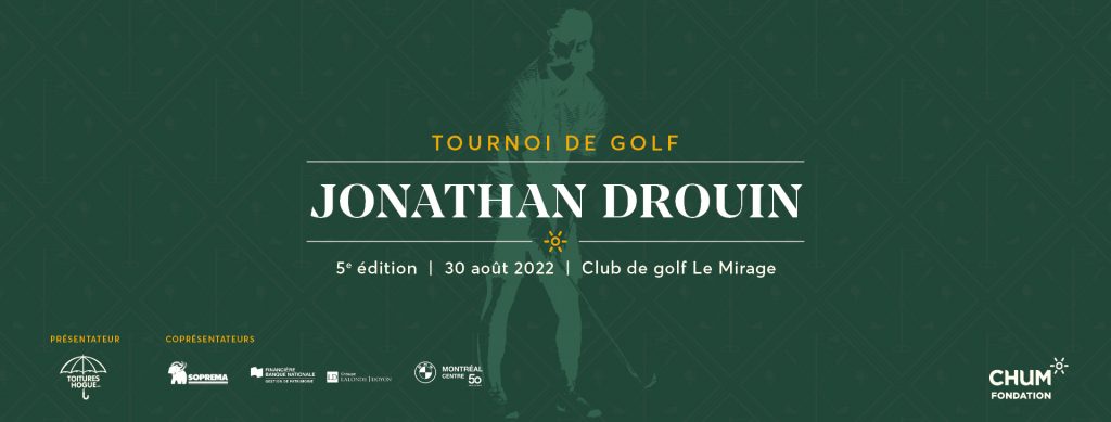 Tournoi de golf Jonathan Drouin