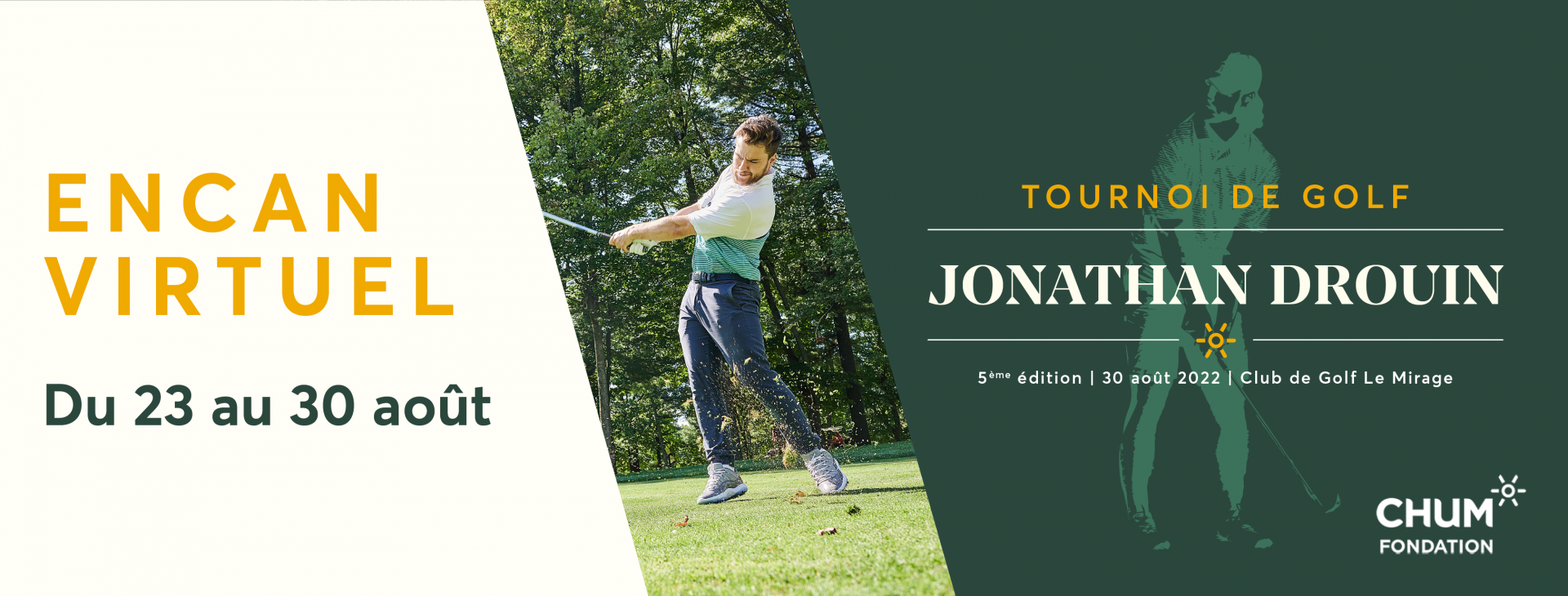 Encan silencieux Tournoi de golf Jonathan Drouin