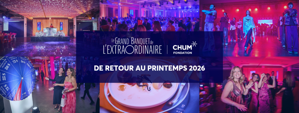 Le Grand Banquet de l'extraordinaire de la Fondation du CHUM, de retour au printemps 2026!