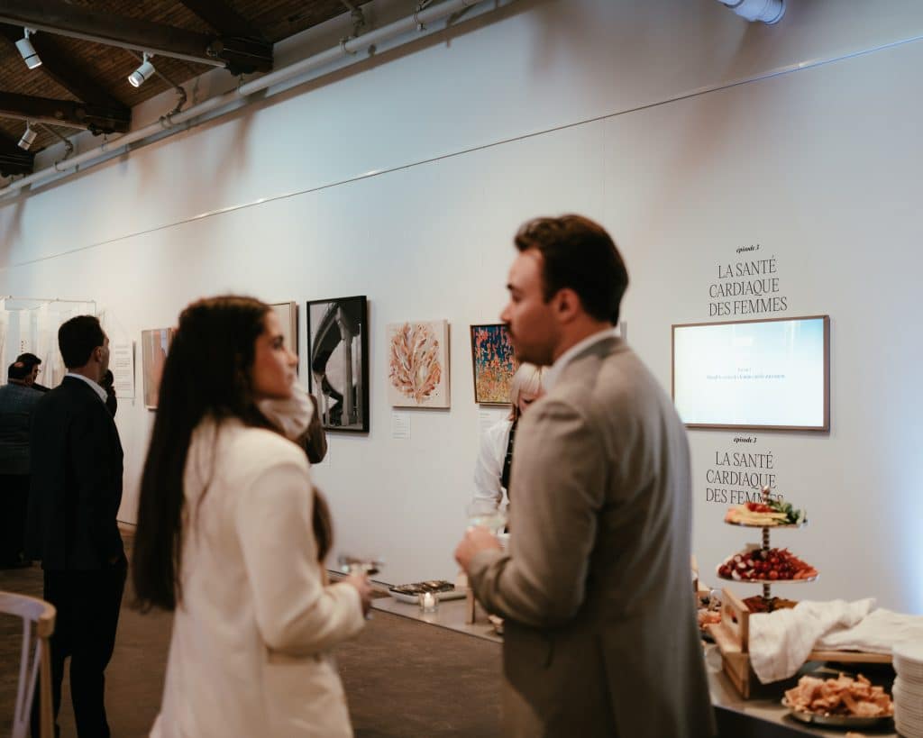 Entre deux battements, soirée du comité relève de la fondation du chum