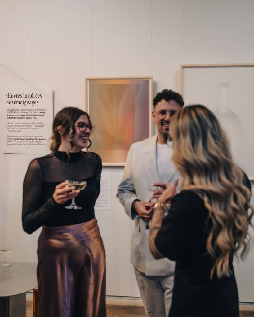 Entre deux battements, soirée du comité relève de la fondation du chum