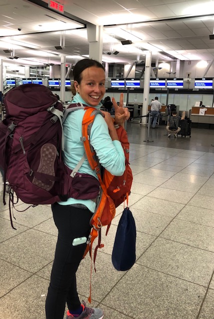Julie Bournival en voyage «sac à dos» après sa chirurgie en neurochirurgie